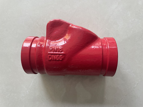 溝槽旋啟式止回閥外徑73mm與2.5寸有